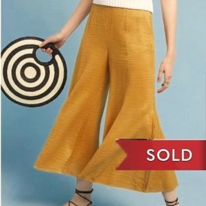 *SOLD*SOLD*SOLD* Anthropologie Elevenses Anguilla Gold High-Waist
